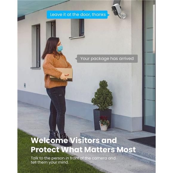 Security Cameras Wireless Outdoor with Solar Panel Cameras for Home Security - Picture 5 of 6